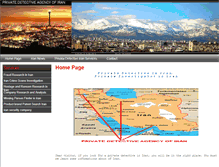 Tablet Screenshot of privatedetectiveiniran.com